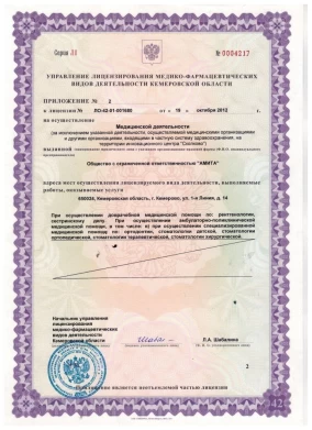 лицензия